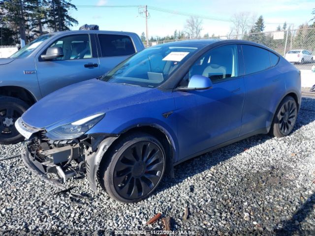 Photo 1 VIN: 7SAYGDEF0NF488753 - TESLA MODEL Y 