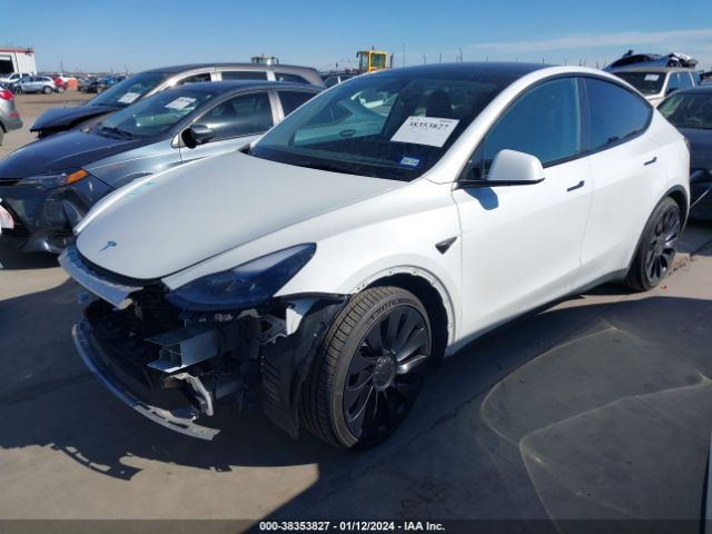 Photo 1 VIN: 7SAYGDEF0NF518639 - TESLA MODEL Y 