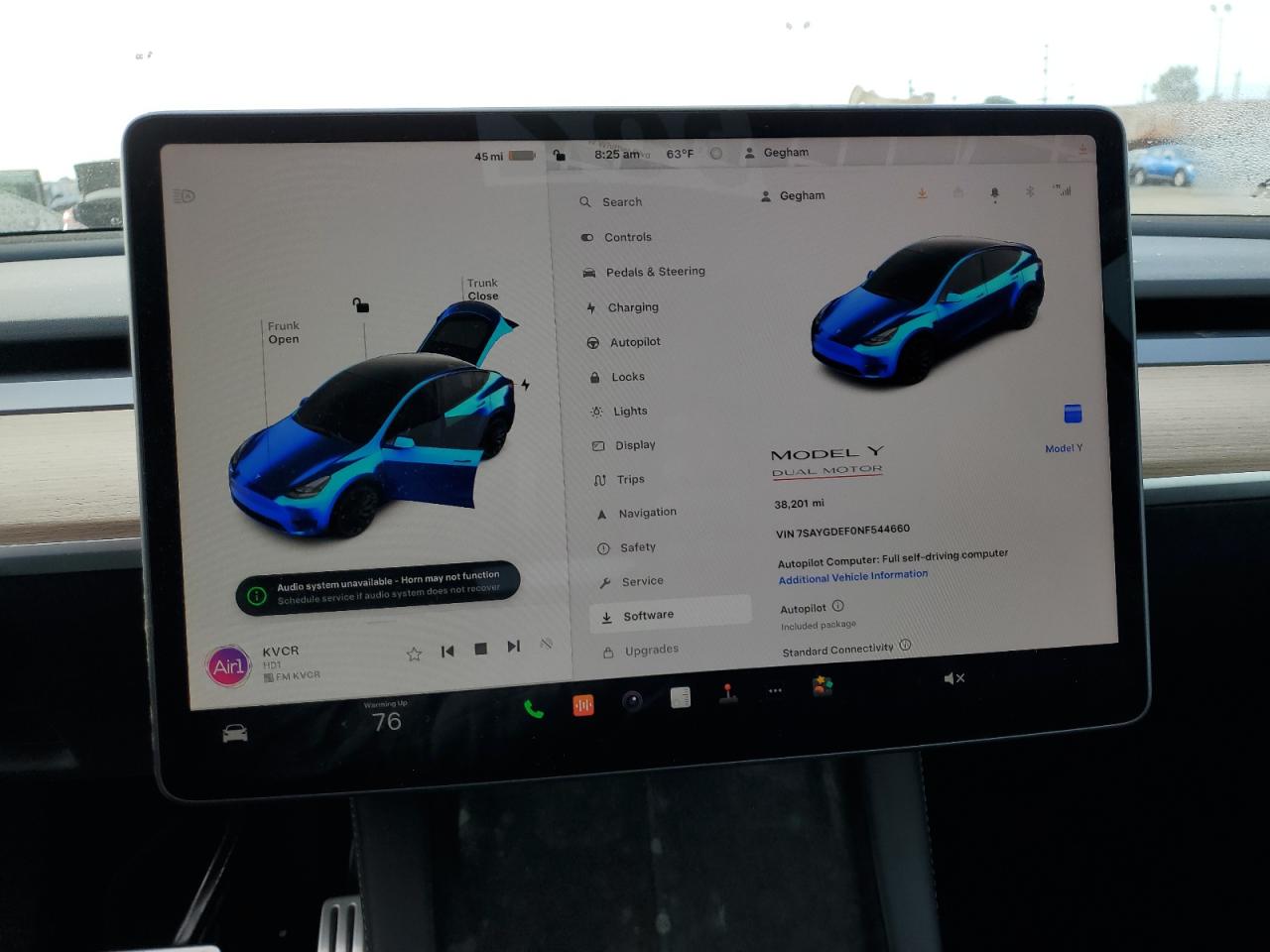 Photo 8 VIN: 7SAYGDEF0NF544660 - TESLA MODEL Y 