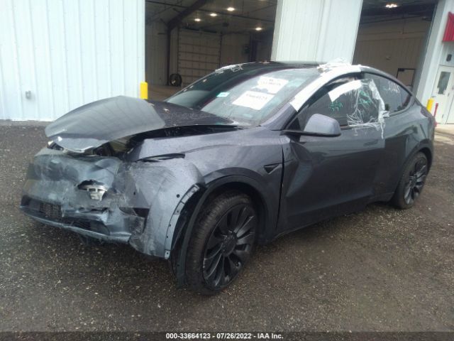 Photo 1 VIN: 7SAYGDEF1NF316943 - TESLA MODEL Y 