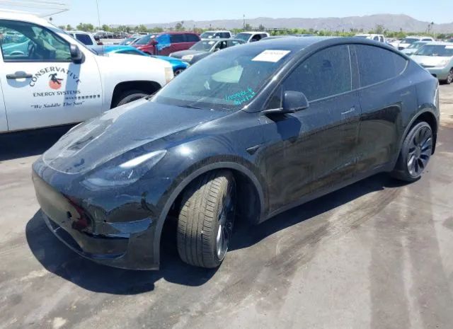 Photo 1 VIN: 7SAYGDEF1NF345617 - TESLA MODEL Y 