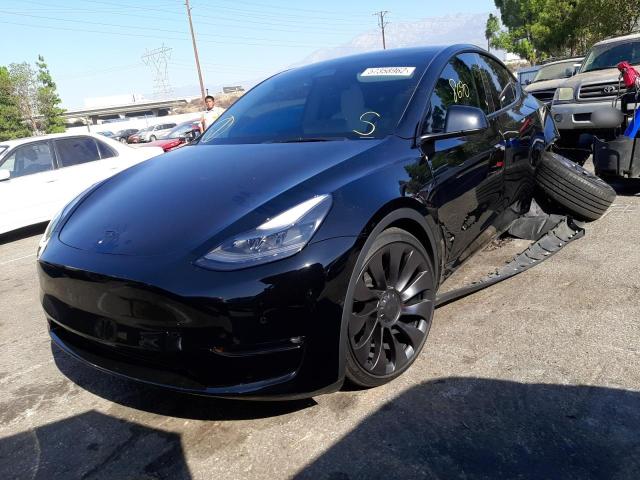 Photo 1 VIN: 7SAYGDEF1NF348789 - TESLA MODEL Y 