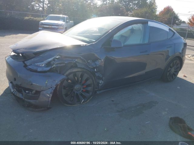 Photo 1 VIN: 7SAYGDEF1NF368587 - TESLA MODEL Y 