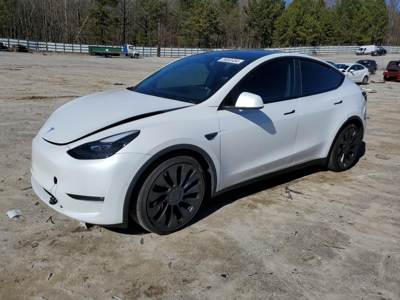 Photo 1 VIN: 7SAYGDEF1NF374096 - TESLA MODEL Y 