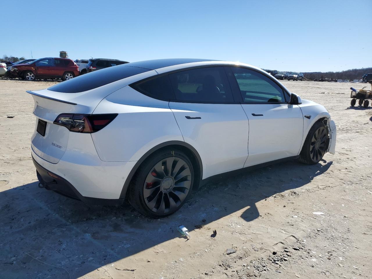 Photo 3 VIN: 7SAYGDEF1NF374096 - TESLA MODEL Y 