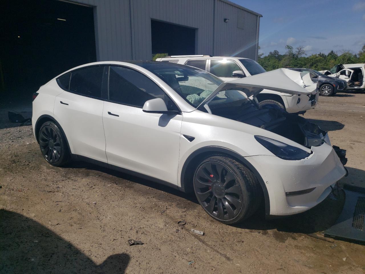 Photo 3 VIN: 7SAYGDEF1NF376849 - TESLA MODEL Y 