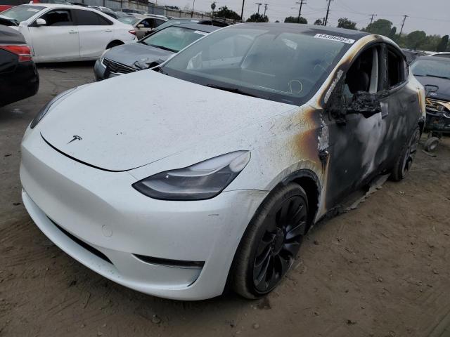 Photo 1 VIN: 7SAYGDEF1NF410692 - TESLA MODEL Y 