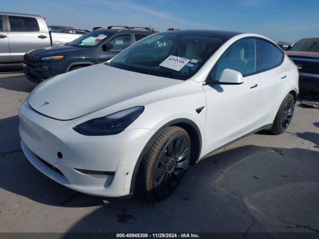 Photo 1 VIN: 7SAYGDEF1NF459603 - TESLA MODEL Y 