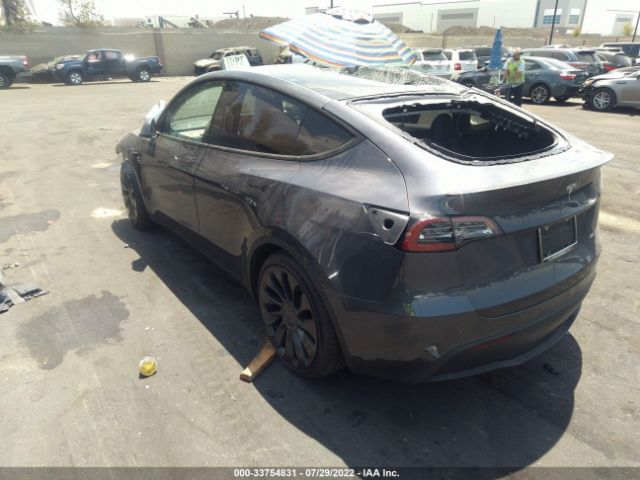 Photo 2 VIN: 7SAYGDEF1NF486641 - TESLA MODEL Y 