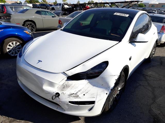 Photo 1 VIN: 7SAYGDEF1NF488387 - TESLA MODEL Y 