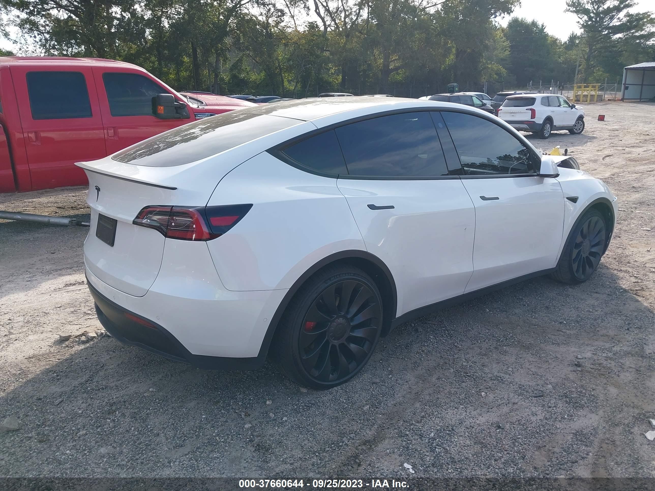 Photo 3 VIN: 7SAYGDEF1NF517189 - TESLA MODEL Y 