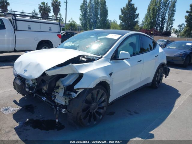 Photo 1 VIN: 7SAYGDEF1PF737791 - TESLA MODEL Y 