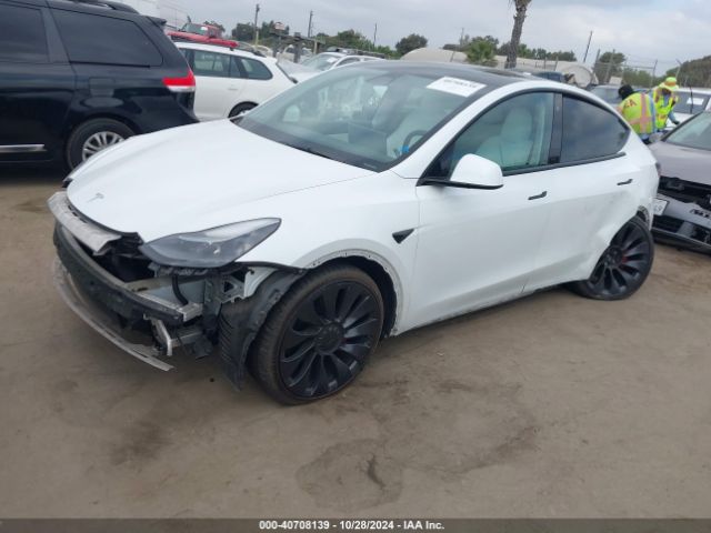 Photo 1 VIN: 7SAYGDEF2NF362667 - TESLA MODEL Y 