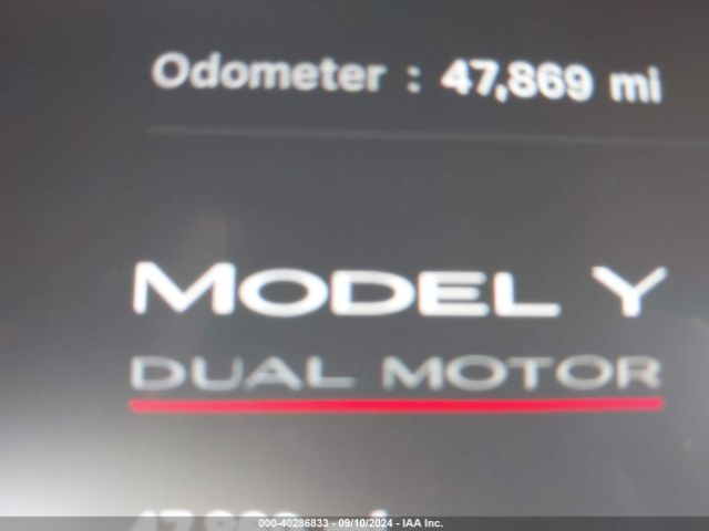 Photo 6 VIN: 7SAYGDEF2NF374852 - TESLA MODEL Y 