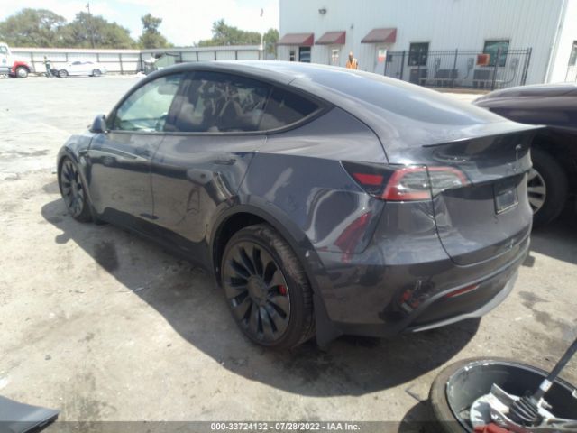 Photo 2 VIN: 7SAYGDEF2NF394440 - TESLA MODEL Y 