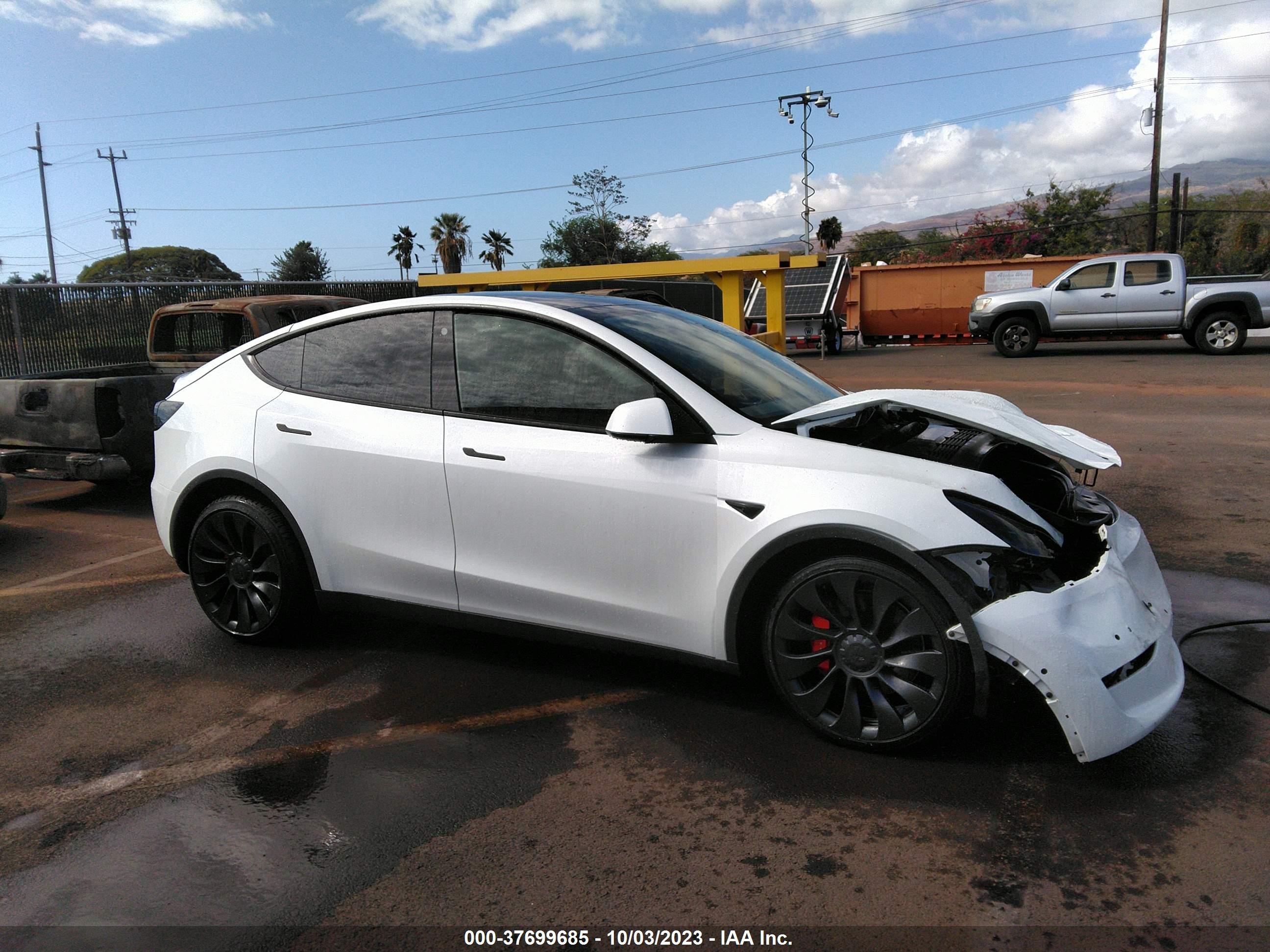 Photo 10 VIN: 7SAYGDEF2NF457519 - TESLA MODEL Y 