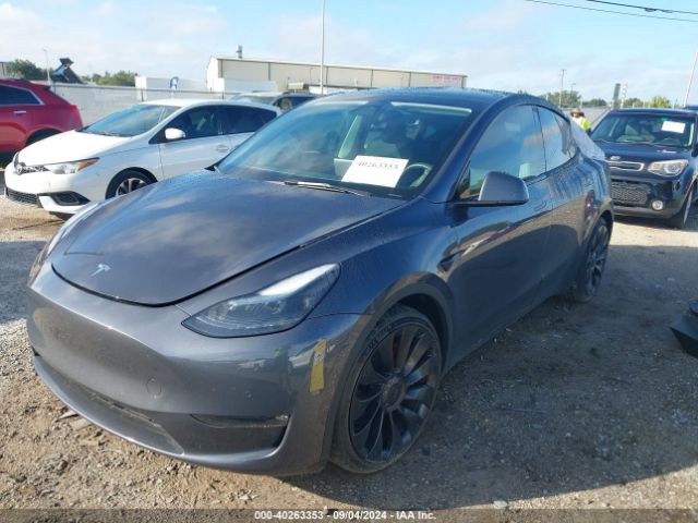 Photo 1 VIN: 7SAYGDEF2NF530243 - TESLA MODEL Y 