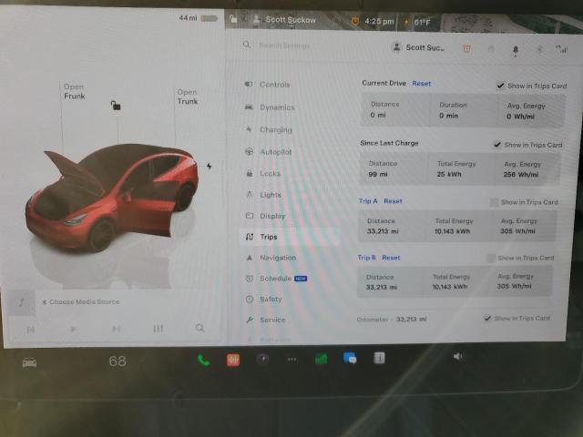 Photo 8 VIN: 7SAYGDEF2PF585925 - TESLA MODEL Y 