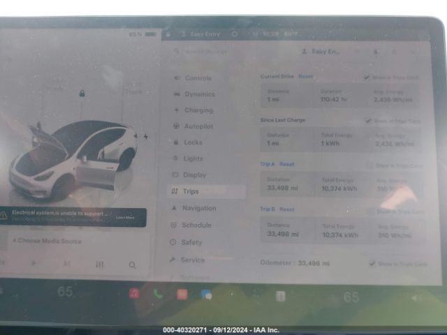 Photo 6 VIN: 7SAYGDEF2PF803488 - TESLA MODEL Y 