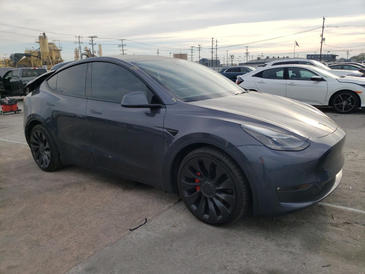 Photo 3 VIN: 7SAYGDEF3NF338538 - TESLA MODEL Y 