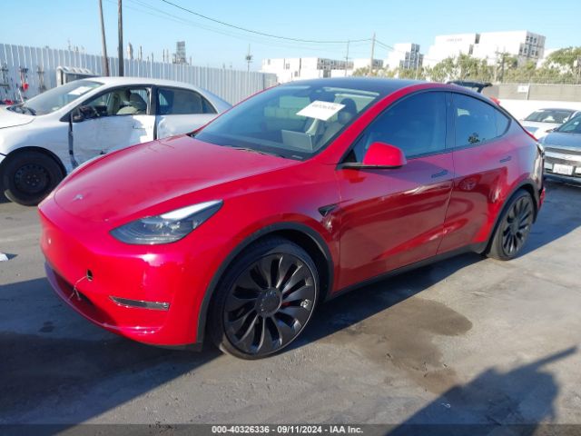 Photo 1 VIN: 7SAYGDEF3NF403825 - TESLA MODEL Y 