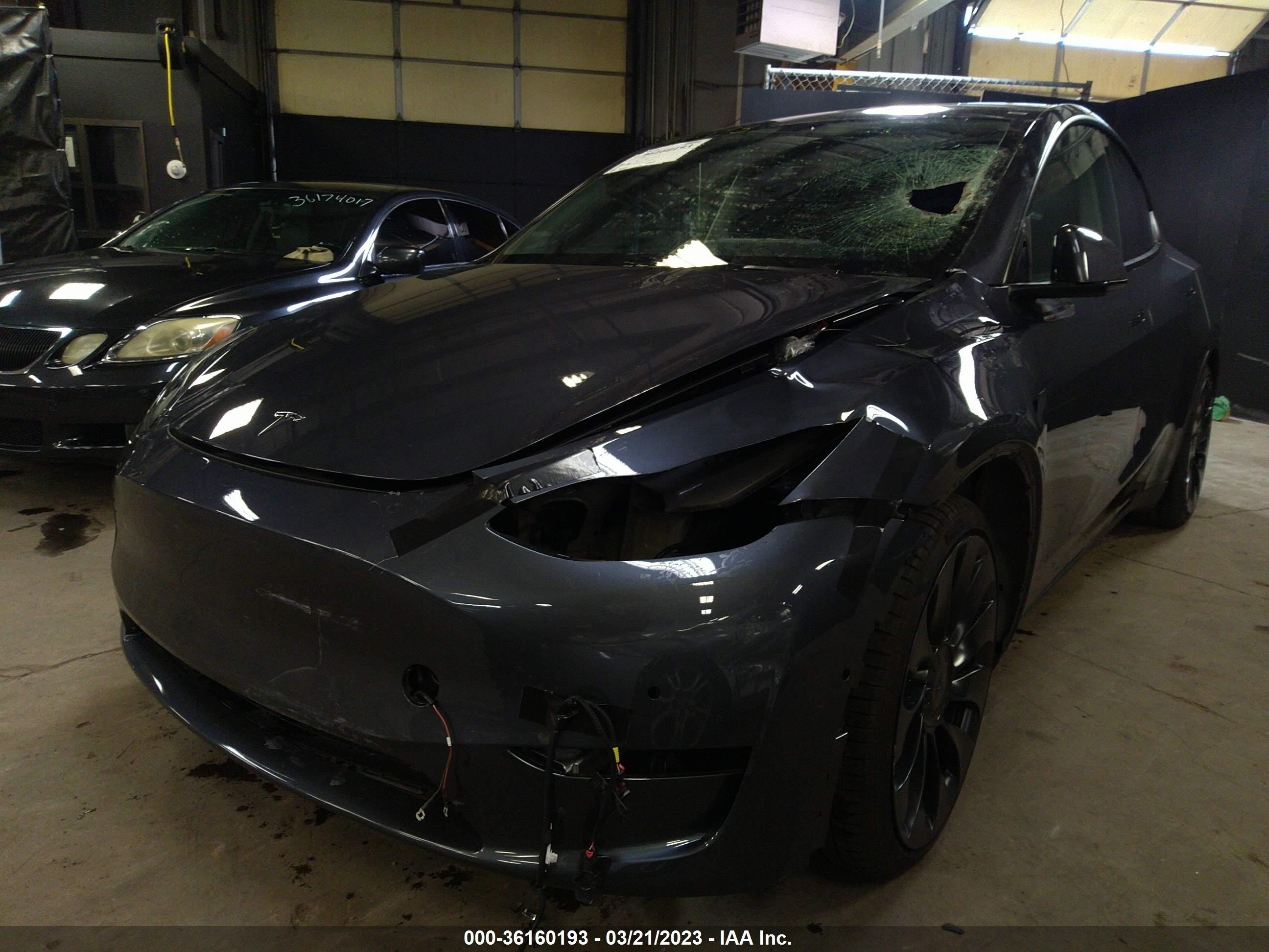 Photo 1 VIN: 7SAYGDEF3NF436856 - TESLA MODEL Y 