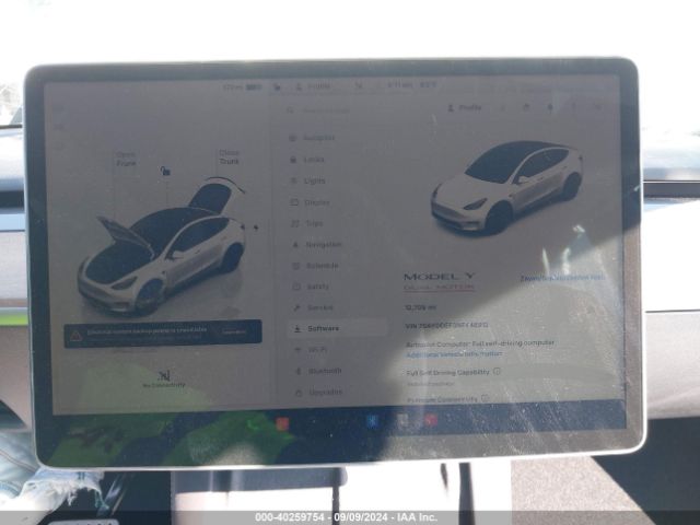 Photo 6 VIN: 7SAYGDEF3NF448912 - TESLA MODEL Y 