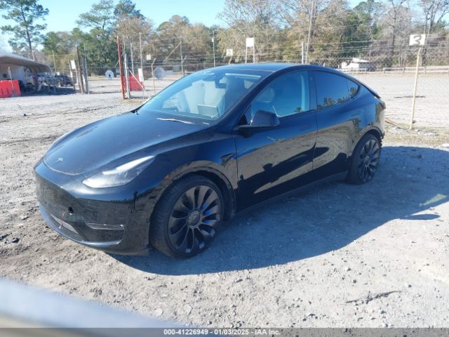 Photo 1 VIN: 7SAYGDEF3NF464527 - TESLA MODEL Y 