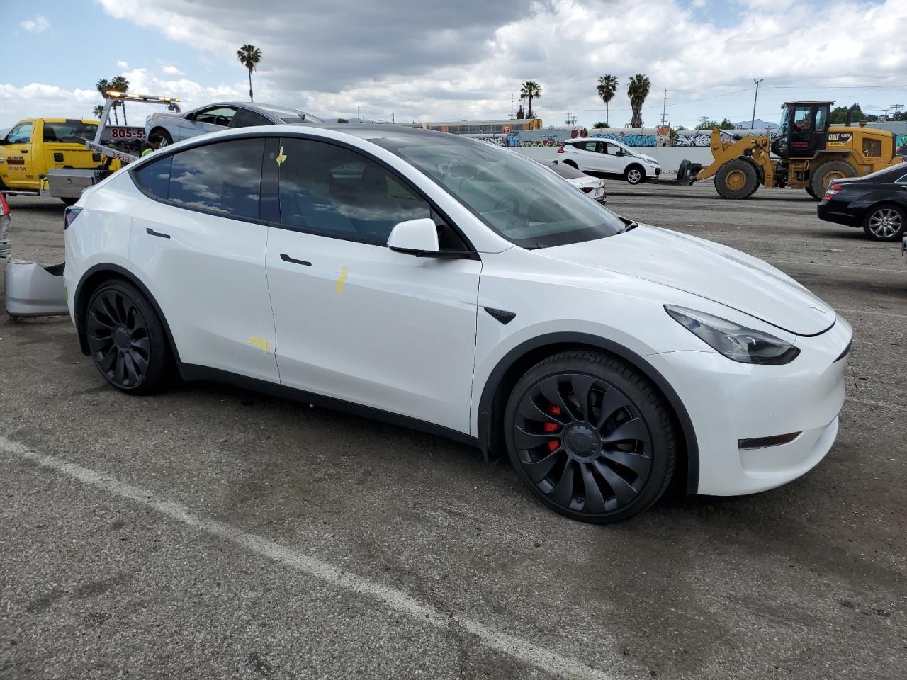 Photo 3 VIN: 7SAYGDEF3NF559038 - TESLA MODEL Y 