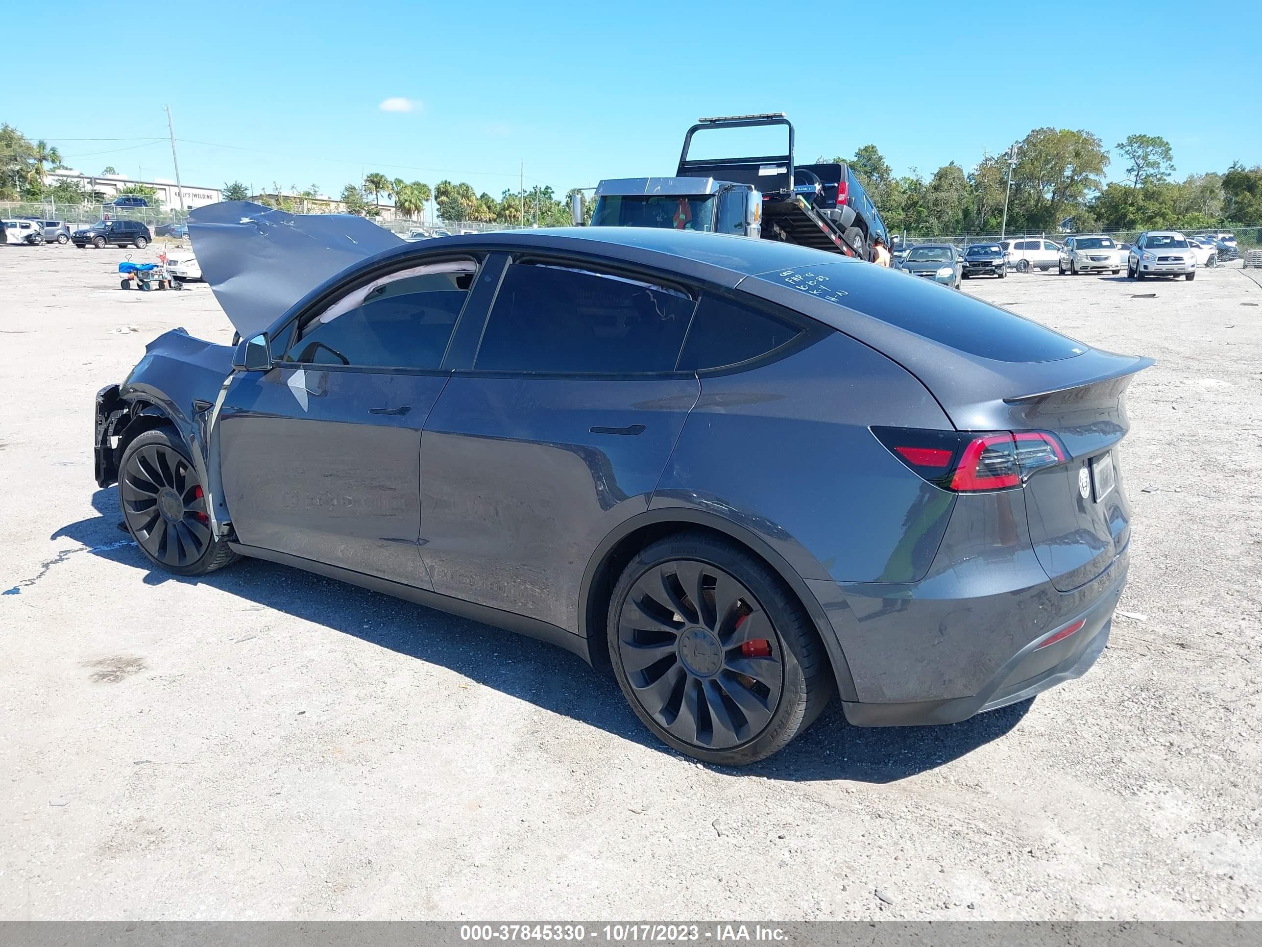 Photo 2 VIN: 7SAYGDEF3PF600867 - TESLA MODEL Y 