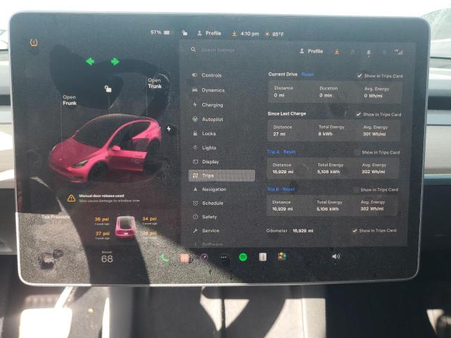 Photo 8 VIN: 7SAYGDEF3PF714156 - TESLA MODEL Y 