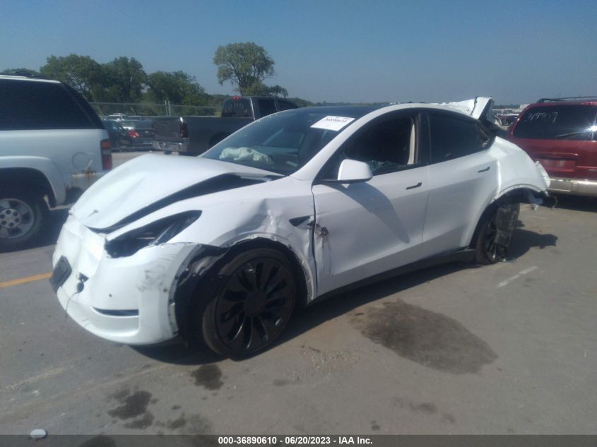 Photo 1 VIN: 7SAYGDEF4NF339066 - TESLA MODEL Y 