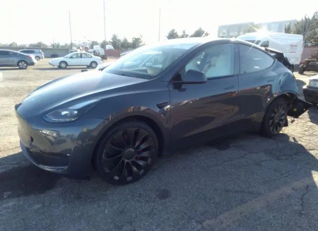 Photo 1 VIN: 7SAYGDEF4NF343974 - TESLA MODEL Y 