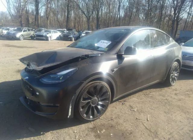 Photo 1 VIN: 7SAYGDEF4NF455318 - TESLA MODEL Y 