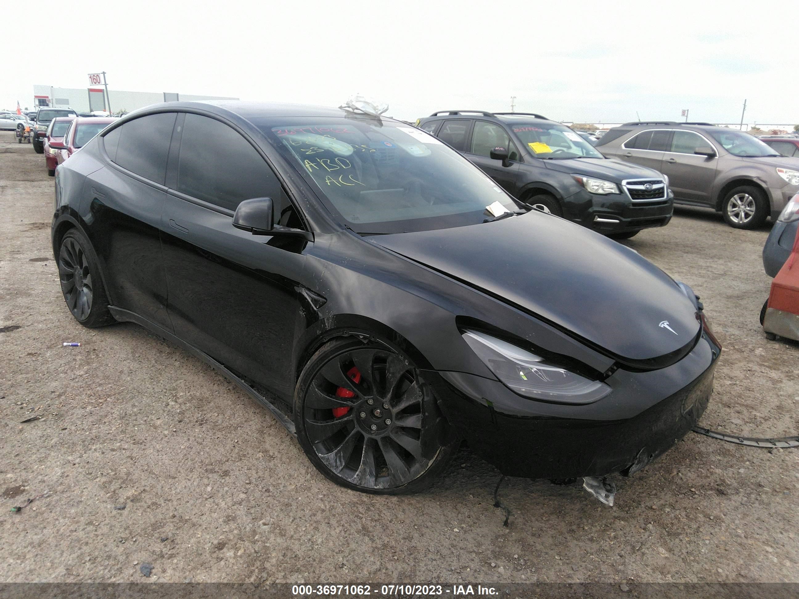 Photo 0 VIN: 7SAYGDEF4NF502444 - TESLA MODEL Y 