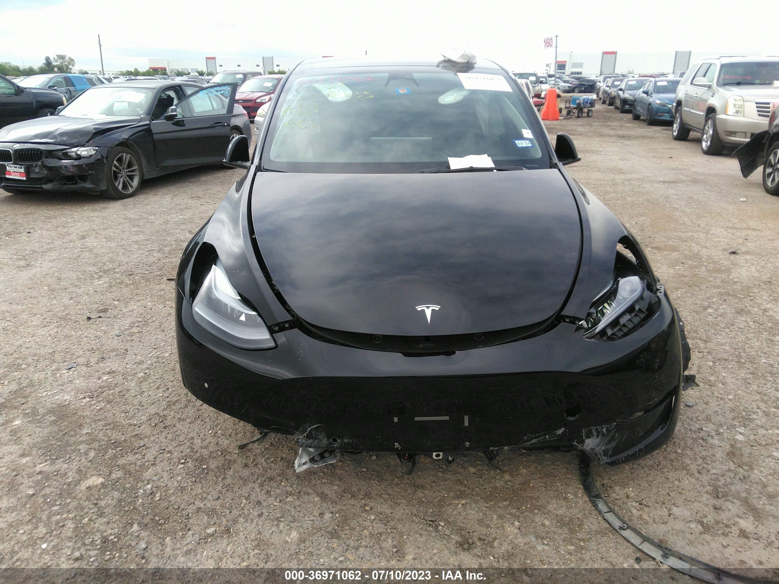 Photo 9 VIN: 7SAYGDEF4NF502444 - TESLA MODEL Y 