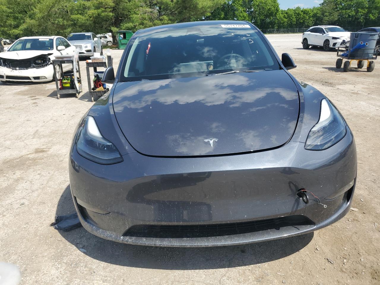 Photo 4 VIN: 7SAYGDEF5NF395100 - TESLA MODEL Y 