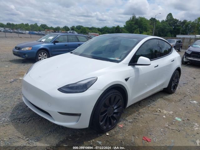 Photo 1 VIN: 7SAYGDEF5NF463654 - TESLA MODEL Y 