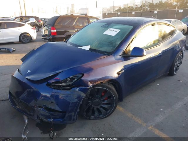 Photo 1 VIN: 7SAYGDEF5NF465114 - TESLA MODEL Y 