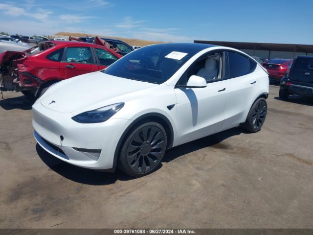 Photo 1 VIN: 7SAYGDEF5NF484634 - TESLA MODEL Y 