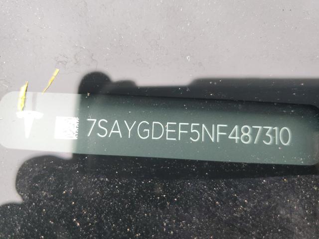 Photo 11 VIN: 7SAYGDEF5NF487310 - TESLA MODEL Y 