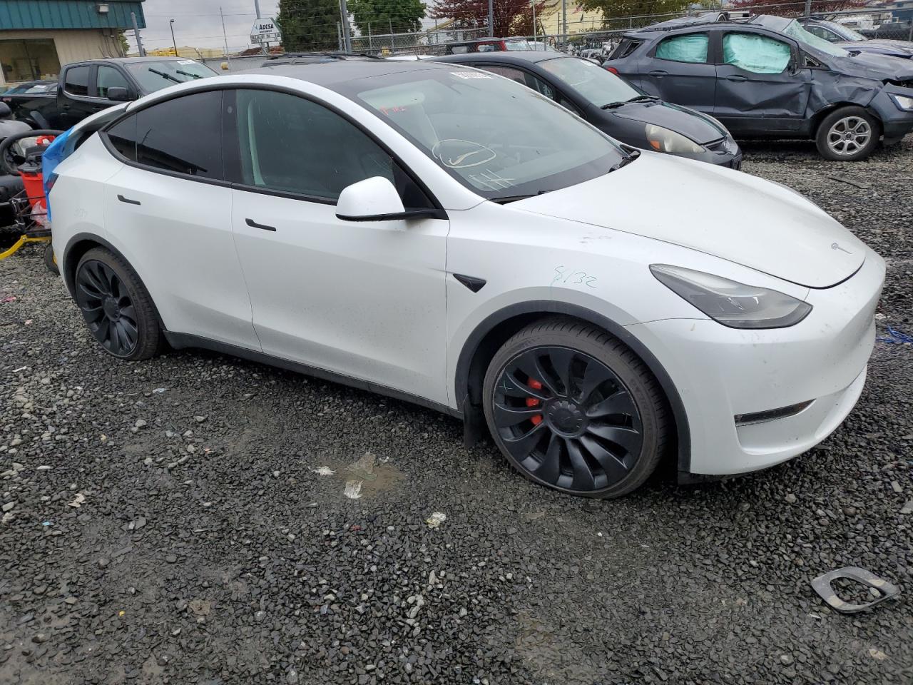 Photo 3 VIN: 7SAYGDEF5NF539471 - TESLA MODEL Y 