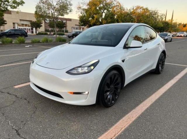 Photo 1 VIN: 7SAYGDEF6NF343071 - TESLA MODEL Y 