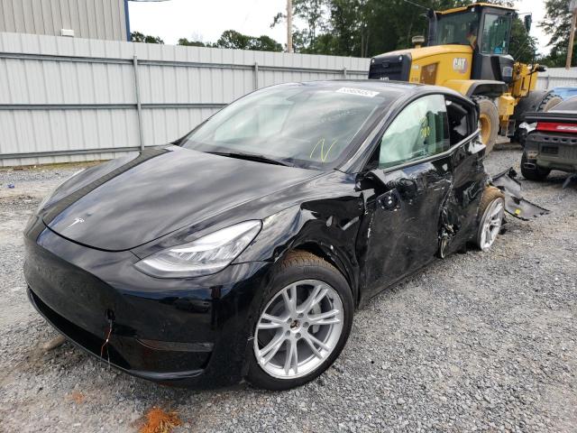 Photo 1 VIN: 7SAYGDEF6NF372778 - TESLA MODEL Y 