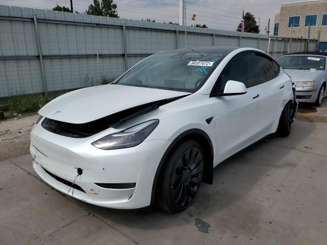 Photo 1 VIN: 7SAYGDEF6NF398149 - TESLA MODEL Y 