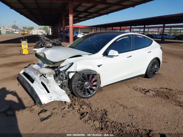 Photo 1 VIN: 7SAYGDEF6NF409540 - TESLA MODEL Y 