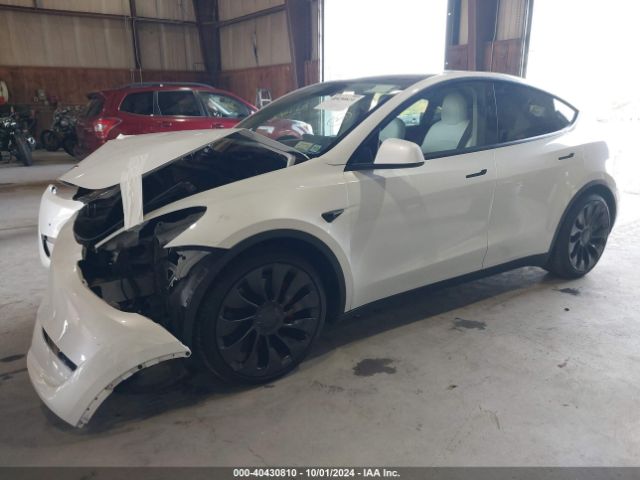 Photo 1 VIN: 7SAYGDEF6NF457412 - TESLA MODEL Y 