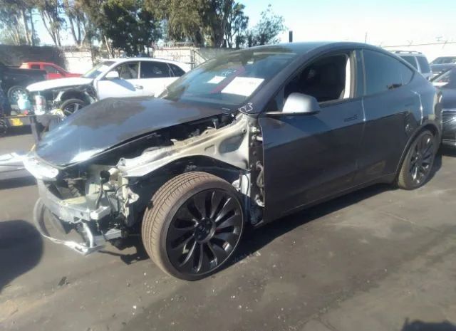 Photo 1 VIN: 7SAYGDEF6NF488322 - TESLA MODEL Y 