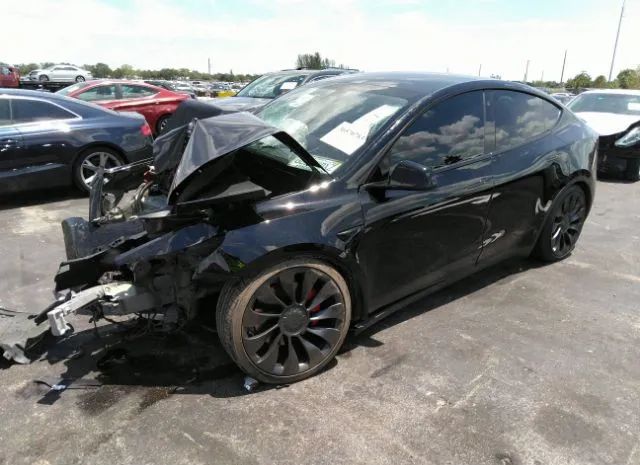 Photo 1 VIN: 7SAYGDEF6NF510934 - TESLA MODEL Y 