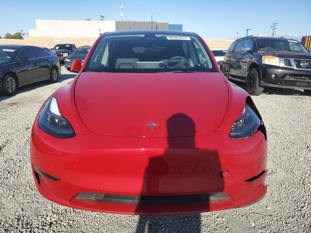 Photo 4 VIN: 7SAYGDEF6NF538829 - TESLA MODEL Y 